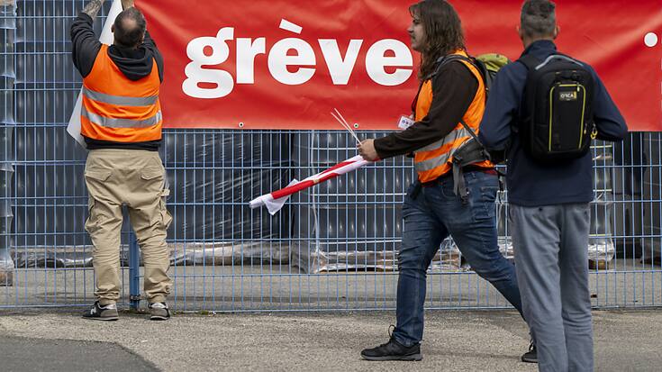 La grève durait depuis vendredi dernier chez Vetropack.