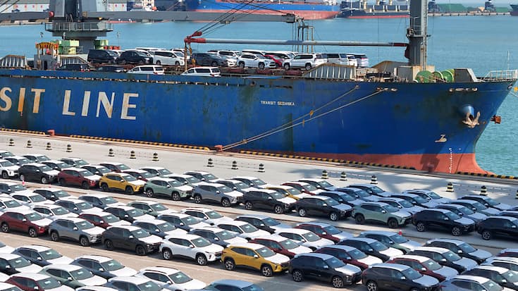 Les exportations chinoises ont bondi, malgré un recul de la demande américaine (archives).