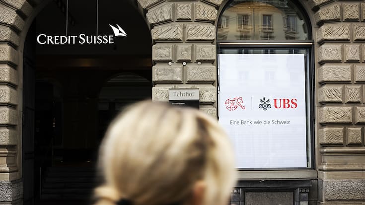 En Suisse, les entités Credit Suisse (Suisse) et UBS Switzerland, pourraient fusionner dès le 1er juillet (archives).