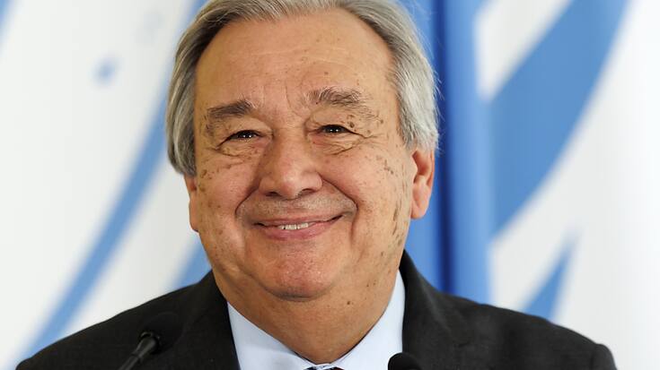 Le secrétaire général de l'ONU Antonio Guterres met à nouveau en garde contre une fragmentation de l'économie mondiale (archives).