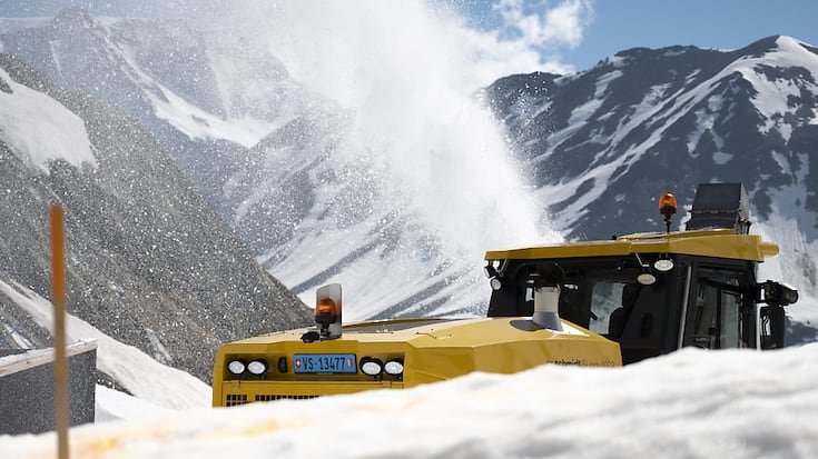 Le col du Grand-St-Bernard a été ouvert au trafic ce jeudi 13 juin à 11h00 (archives).