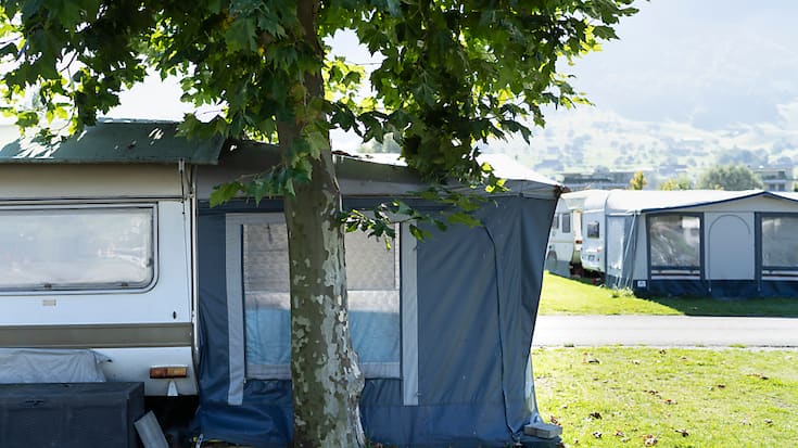 La demande pour les terrains de camping, notamment, a progressé en 2023 (archives).
