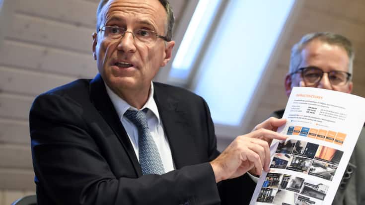 Après le classement d&#8217;une première plainte de Migros contre Damien Piller, sur la photo, classement confirmé par le Tribunal cantonal fribourgeois, puis par le Tribunal fédéral en mars dernier, le procureur général fribourgeois a également classé une seconde plainte du 20 novembre 2020 (archives).