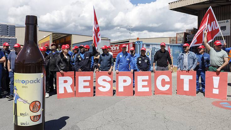 La direction de Veropack justifie "cette mesure irréversible" par le mauvais état de la cuve de fusion et un effectif réduit ne garantissant plus le fonctionnement sécurisé de l'usine. (archives)