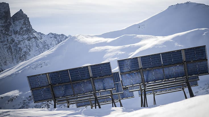 L'énergéticien lausannois demeure impliqué dans le développement de projets photovoltaïques alpins. (archive)
