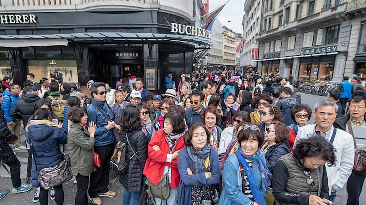 La ville de Lucerne accueille chaque année près de 7 millions de touristes. (archive)
