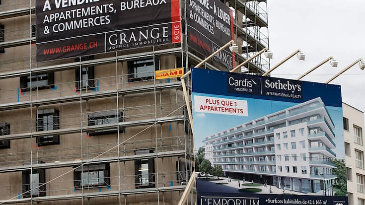 Les prix des logements en propriété ont augmenté de 4,5% au cours des douze derniers mois (archives).