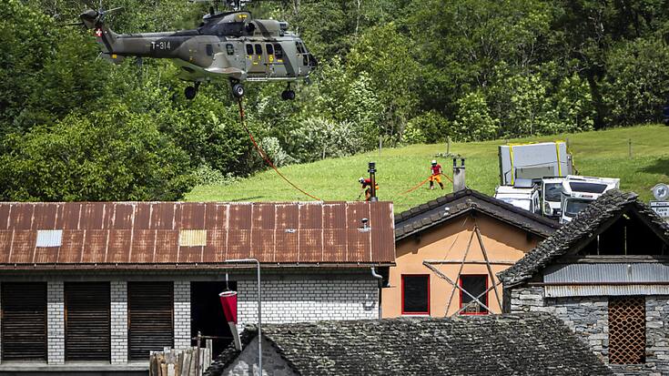 Lavizzara (Val Maggia) a été particulièrement touché.