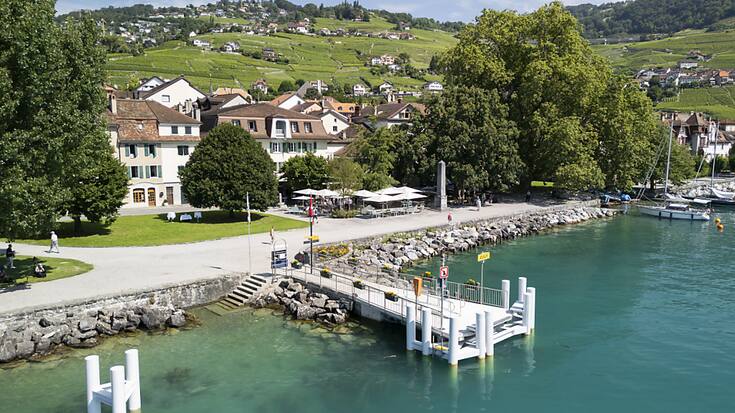 Le débarcadère a été reconstruit presque à l'identique.