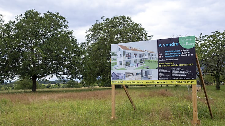 Alors que les prix des villas ont reculé de 2,2% depuis le début de l'année, comparé au semestre précédent, ceux des appartements ont en parallèle augmenté de 0,5%  (archives).