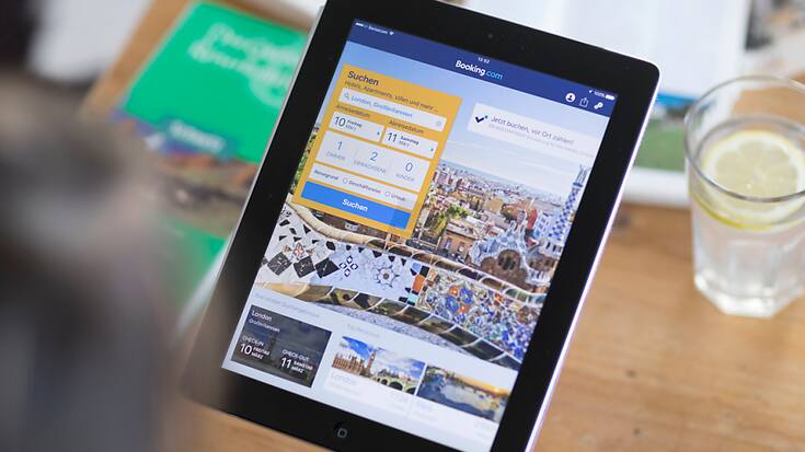 Booking "a abusé de sa position dominante" en "imposant un certain nombre de conditions commerciales déloyales aux hôtels" espagnol, a justifié dans un communiqué le CNMC. (KEYSTONE/Gaetan Bally)