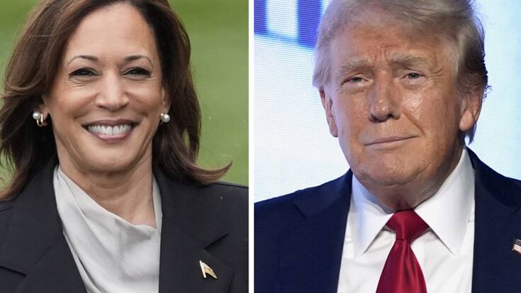Un débat télévisé entre les candidats Donald Trump et Kamala Harris devrait avoir lieu le 4 septembre prochain (Photo montage).