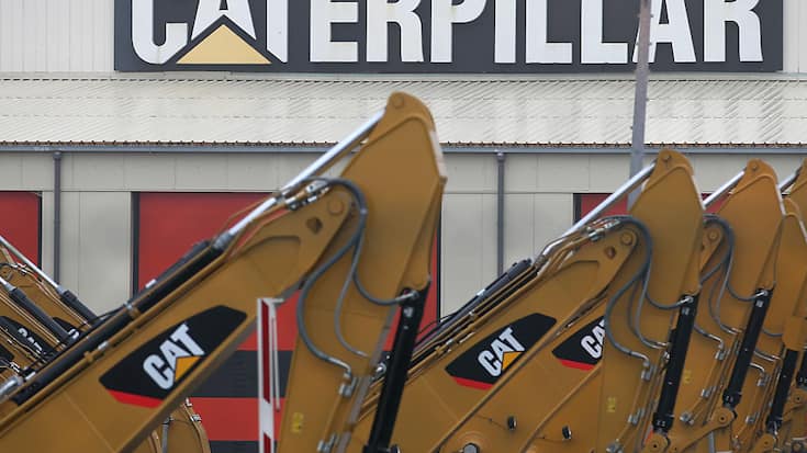 Les stocks chez les concessionnaires ont été réduits, amputant les ventes du groupe Caterpillar. (archive)