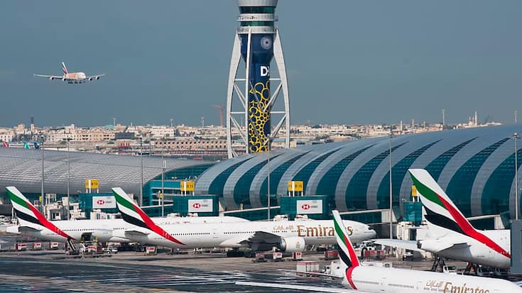 Au premier semestre 2023, l'aéroport avait accueilli 41,6 millions de passagers. (AP Photo/Jon Gambrell)