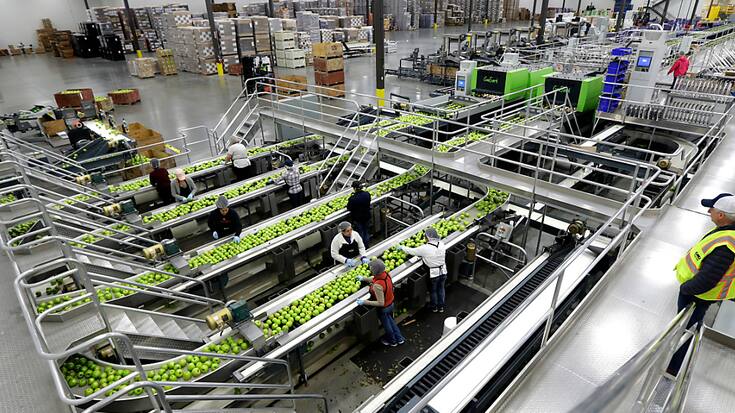 Les prix de gros ont progressé de 0,1% en juillet, contre 0,2% un mois plus tôt, selon l'indice des prix à la production PPI publié par le département du Commerce. (archive)