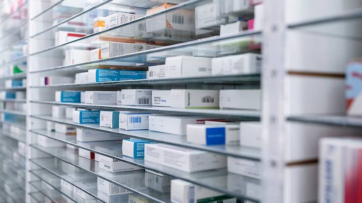 Le secteur chimique et pharmaceutique, de loin le plus grand contributeur aux échanges commerciaux suisses, a accusé un repli de 4,3%. (archive)