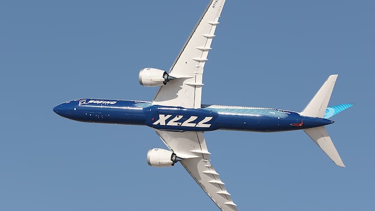 Le Boeing 777X a vocation à être le plus grand biréacteur opérationnel au monde (archives).