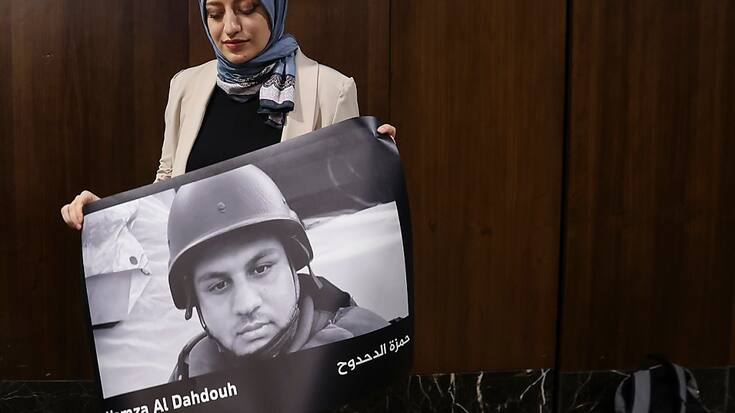 Depuis le 7 octobre, plus de 100 journalistes palestiniens sont morts dans le conflit entre Israël et le Hamas, ainsi que deux journalistes israéliens et trois libanais (archives).