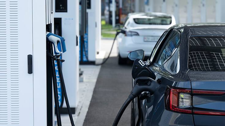 Le marché allemand de l'électrique a plongé de 68,8%, avec seulement 27'024 voitures électriques écoulées, par rapport à un très bon mois d'août l'année dernière (archives).