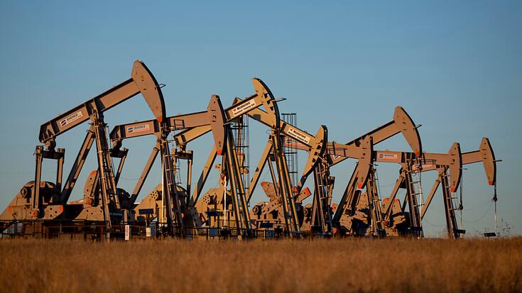 Le ralentissement de l'économie chinoise pèse sur le prix du baril de l'or noir (archives).