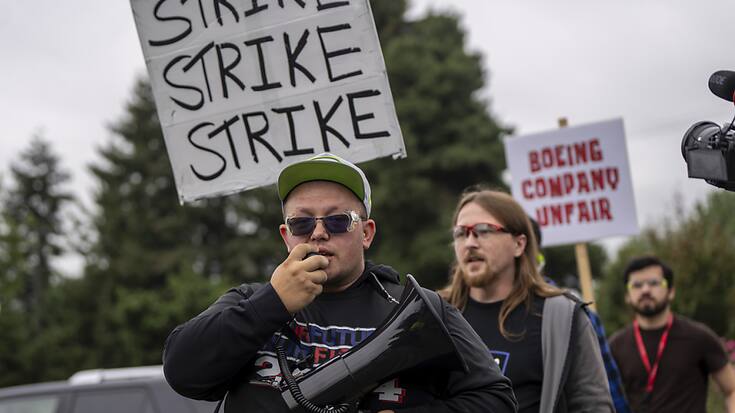 La grève entraînera la fermeture de deux grandes usines d'assemblage d'avions dans la région de Puget Sound, dans l'Etat de Washington (archives).