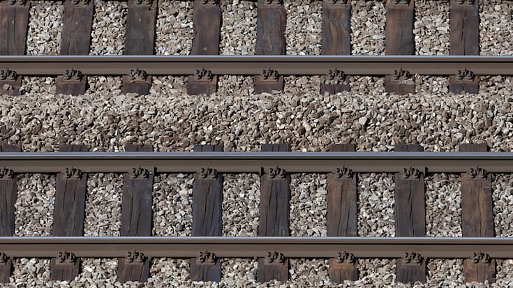 Le trafic ferroviaire a été interrompu entre Mendrisio et Chiasso TI en raison du déraillement d'un train. (Image symbolique)