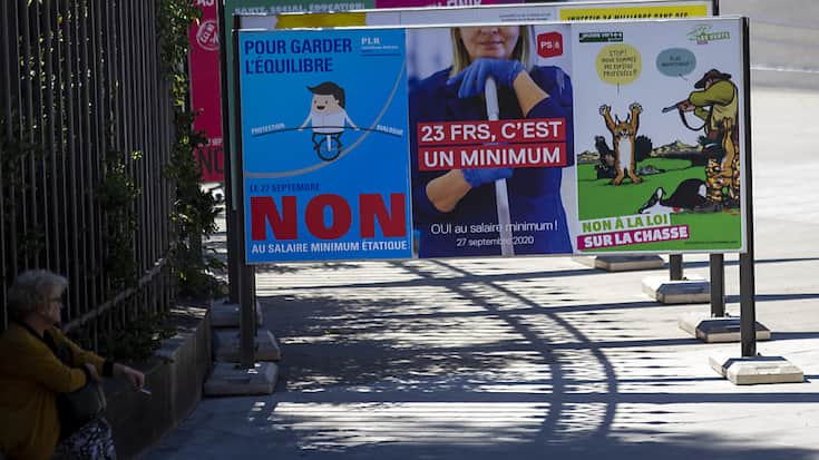Accepté en votation à Genève en septembre 2020, le salaire minimum a été introduit en novembre de la même année (archives).