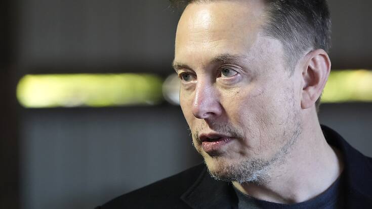 Elon Musk a dévoilé le robotaxi de sa société Tesla lors d'une présentation à Los Angeles. (archive)