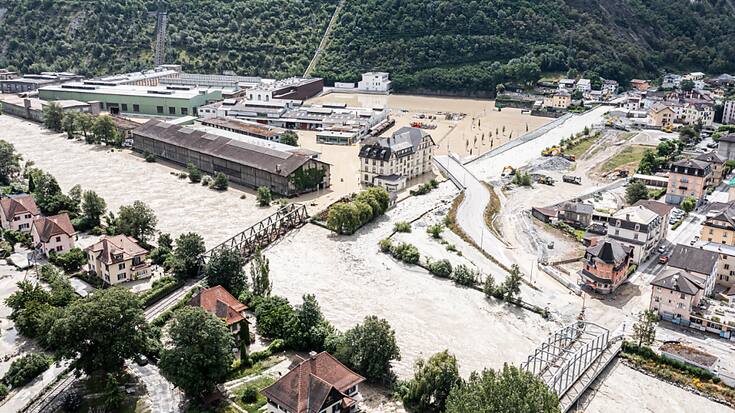 Une commission d'enquête parlementaire (CEP) devra se pencher sur l'enlisement du dossier ayant empêché la mise en oeuvre des travaux de correction du Rhône à Sierre-Chippis (archives).