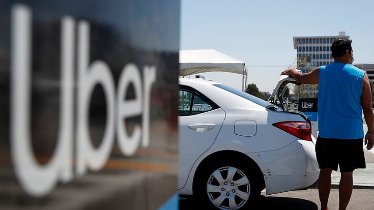 Uber a lancé une nouvelle fonctionnalité sur son application de véhicules avec chauffeurs (VTC) permettant aux voyageurs de 13 à 17 ans d'effectuer des trajets sans être accompagnés. (archive)