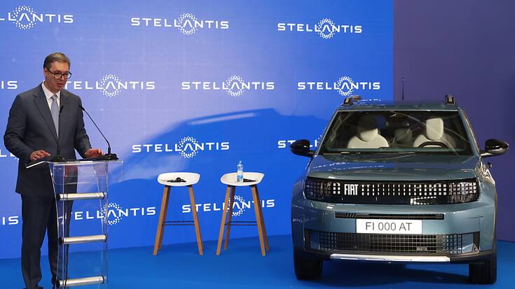 La croissance de l'activité au troisième trimestre a notamment été pénalisée par la baisse des ventes chez Stellantis. (archive)