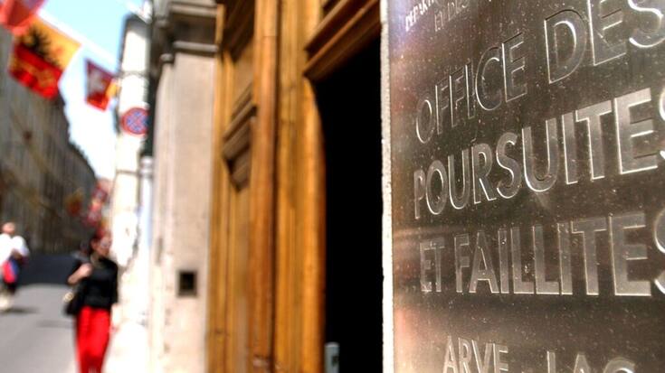 En octobre, 654 faillites ont été recensées en Suisse, soit 24% de plus qu'un an plus tôt. (archives)