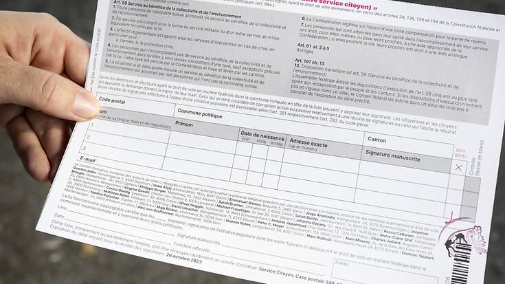 Le Conseil fédéral prépare le terrain en vue de tests de récolte électronique de signatures pour les initiatives (archives).