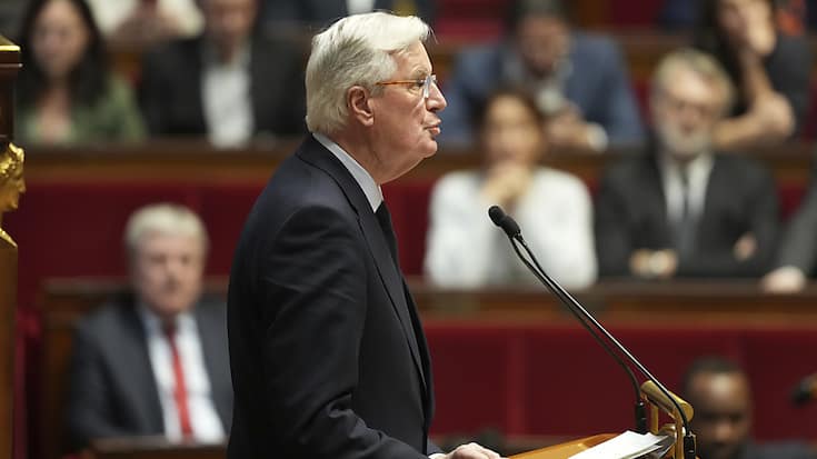 Michel Barnier a engagé lundi la responsabilité du gouvernement sur le projet de loi de financement de la Sécurité sociale par l'article 49.3 de la Constitution.