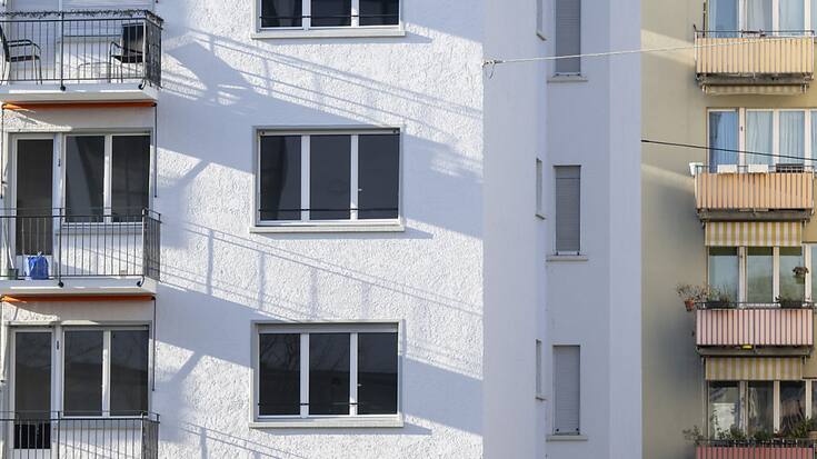 En novembre, les loyers ont grimpé de 3,4% sur un an, selon l'OFS (archives).