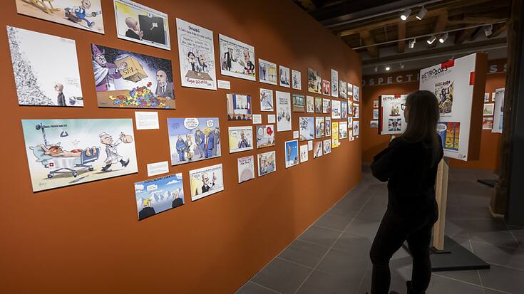 Comme chaque année, la Maison du dessin de presse de Morges présente sa rétrospective l'année (archives).