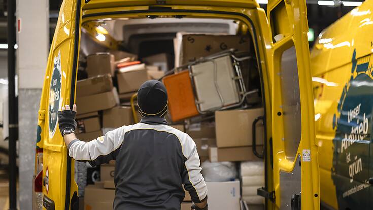La Poste a distribué un total de 7,5 millions de paquets lors de la semaine promotionnelle du Black Friday et du Cyber Monday. (arcives)