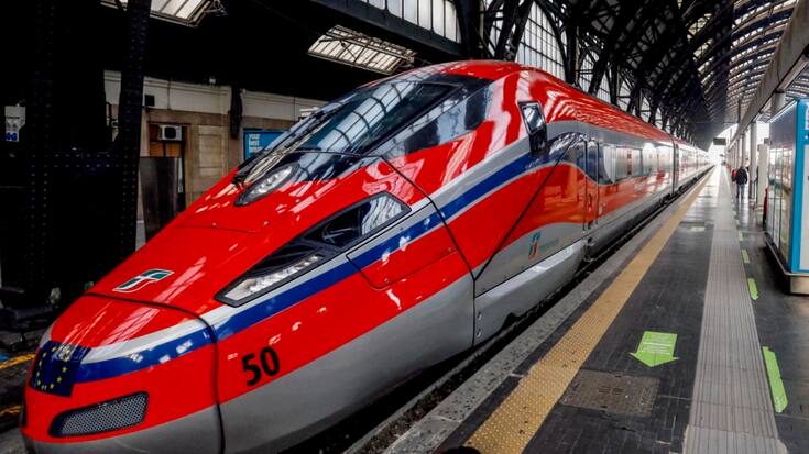 La majeure partie de l'argent sera consacrée aux infrastructures ferroviaires italiennes (archives).