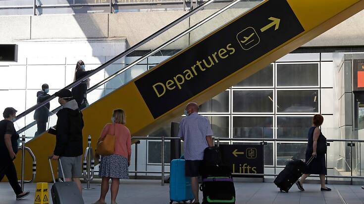L'aéroport de Gatwick, au sud de Londres, est particulièrement touché par les perturbations dues au brouillard (archives).