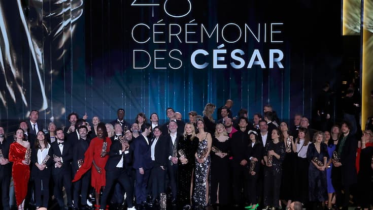 Le cinéma français (ici les Césars 2023) cartonne, le public suit.