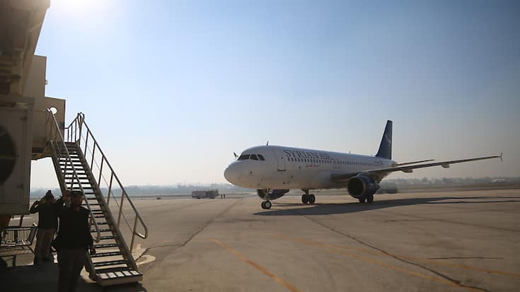 L'aéroport d'Alep a lui rouvert le 18 décembre (archives).