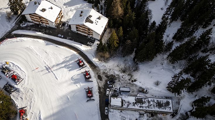 Le stade d'arrivée de la piste Nationale doit être modifié en vue des championnats du monde 2027.