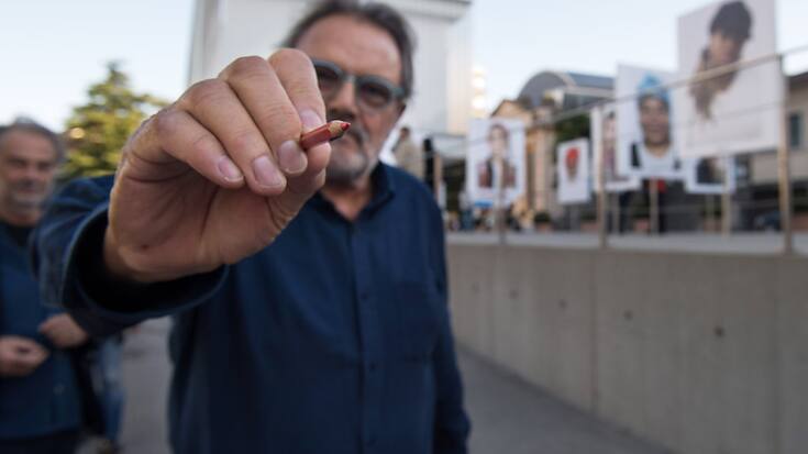 Oliviero Toscani, décédé lundi et pionnier du photojournalisme italien, s'est surtout fait connaître par ses campagnes publicitaires pour Benetton (archives).