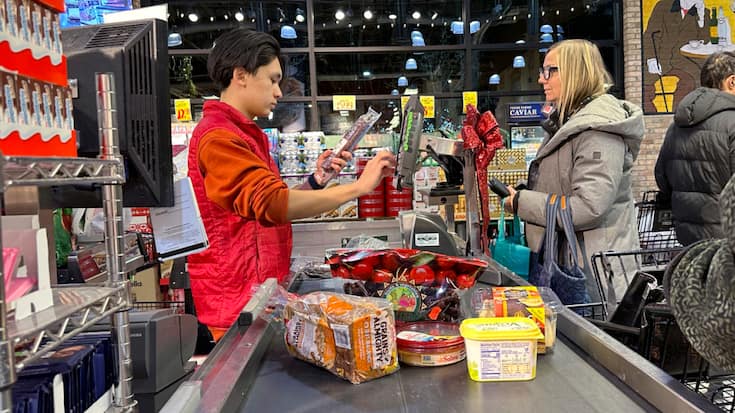 Sur un mois, les prix de gros ont progressé de 0,2%, contre 0,4% en novembre aux Etats-Unis. (archive)