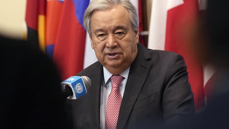 "Nos actions, ou inactions, ont déchainé les maux d'une boite de Pandore moderne", a déclaré Antonio Guterres, le secrétaire général de l'ONU, mercredi en présentant ses priorités pour 2025 devant l'Assemblée générale.