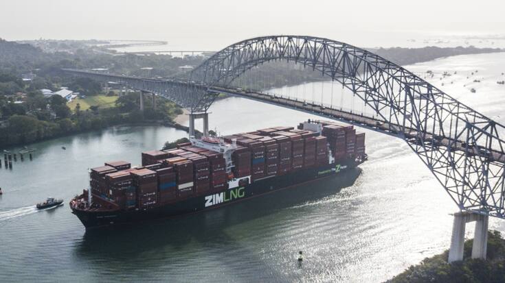 Construit par les Etats-Unis et inauguré en 1914, le canal de Panama est passé sous contrôle panaméen fin 1999 (archives).