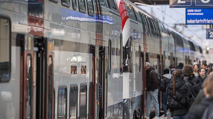 Entré en vigueur le 15 décembre dernier, le nouvel horaire CFF a été contesté par l'Alliance des villes et Ouestrail qui dénoncent une péjoration de l'offre pour leur région (archives).