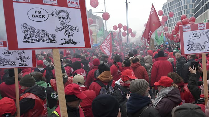 C'est la première journée de mobilisation syndicale depuis l'entrée en fonction le 3 février du nouveau gouvernement.
