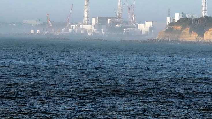 La centrale nucléaire de Fukushima avait été endommagée par un tsunami en  2011.