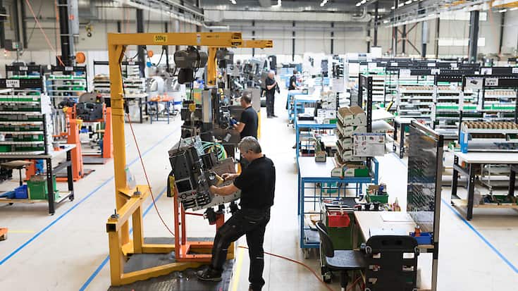 En 2024, le produit intérieur brut (PIB) de la Suisse des variations a progressé 0,8% dans son ensemble, après +1,2% l'année précédente (archives).